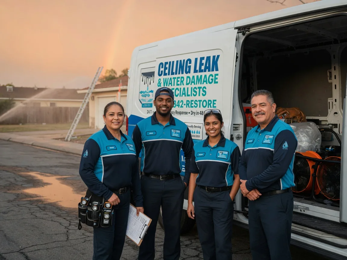 Ceiling Leak Cleanup company in Chalmers, IN